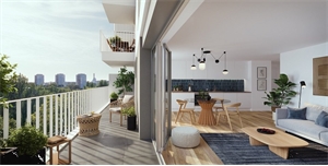 appartement en frais reduits à la vente -   92390  VILLENEUVE LA GARENNE, surface 80 m2 vente appartement en frais reduits - LPI384223